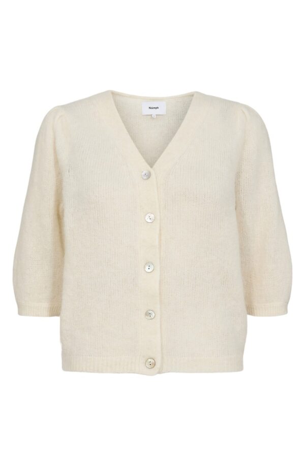 Nümph - Cardigan - NU Lana Cardigan - Cloud Dancer (Levering midt juli)